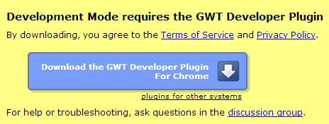 GWT browser plugin